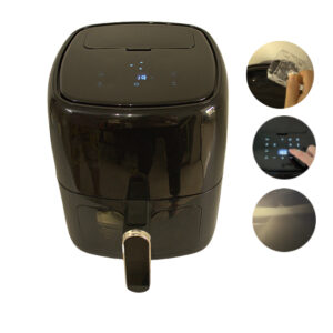 Digital Mode Touch-Screen Water -Spray Air Fryer With Steaming 4.5 L With Water Tank 9 Menus