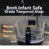 5.5 L Healthy Oil-free Heating Air Fryer Glass Drawer - Image 4