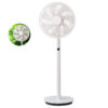 2 Versions Mechanical, Digital Modes, 2-Height Adjustable AC Motor 3-Speed 9-hour 3-Mode Air Cooling Stand Fan Desk Fan - Image 8