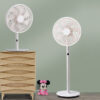 2 Versions Mechanical, Digital Modes, 2-Height Adjustable AC Motor 3-Speed 9-hour 3-Mode Air Cooling Stand Fan Desk Fan