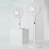 DC Motor Wireless Pedestal Fan, 2-Height Stand Fan, Table Fan, Smart Digital Mode Control, 8-Speed Strong Wind, 9-hour timer setting, Horizontal Oscillating For Outdoor Travel - Image 9