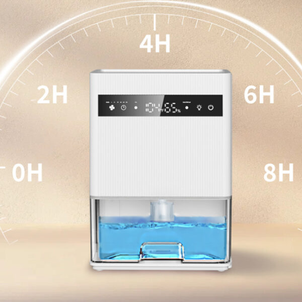 Dehumidification Partner, Home Dehumidifier up to 950 ㎡, 3000 ML 3 L Water Tank, Silent Dehumidifier for Bedroom, 8 Hours Timer Setting, Auto Shut Off, 7 Colors LED Light, for Bathroom - Image 9