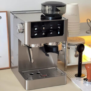 CM2316 Espresso Coffee Machine 15 Bar or 20 Bar High Pressure Pump, Press Button,  Stainless Steel Espresso Coffee Maker With Safety Valve