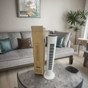 Dual Control Fan with 3 Speed Settings, 3 Wind Options and 7.5 Hour Timer