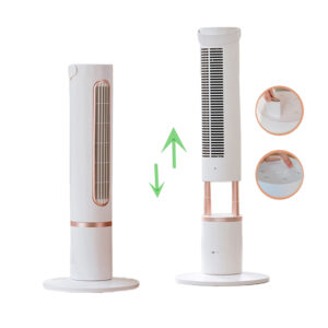 Wireless Rechargeable 120 Degree Oscillating Fan – 10,000mAh Battery, 4-Speed Wind