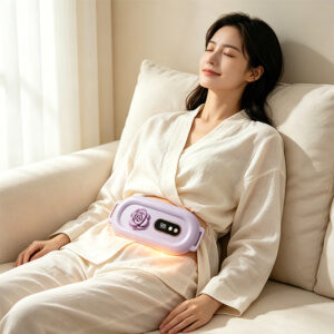 Cordless Heating Belt with Heat & Vibration Massage