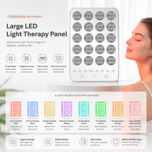 Healthy Skin LED Light Beauty Panel for Full-Body Skin Care 8 Modes