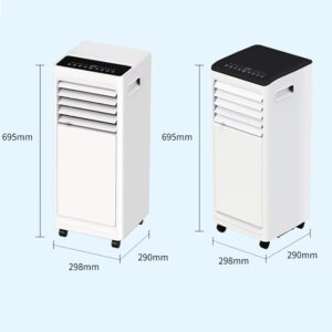 9000 BTU Cooling R290 Portable Air Conditioner with 24-Hour Timer